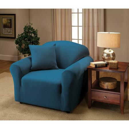 MADISON INDUSTRIES Madison  Stretch Jersey Chair Slipcover, Colbalt Blue MA335299